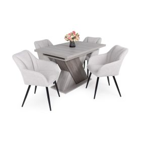 Diana étkezőasztal Fiesta székkel  - étkezőgarnitúra