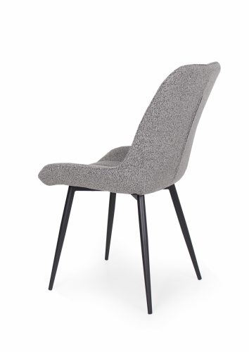 Dexter szürke szék buklé szövettel