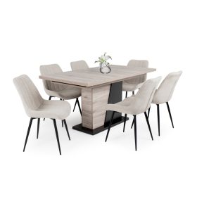 Norton asztal Dexter székkel étkezőgarnitúra