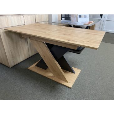 Berlin asztal Artisan/Antracit 135 cm