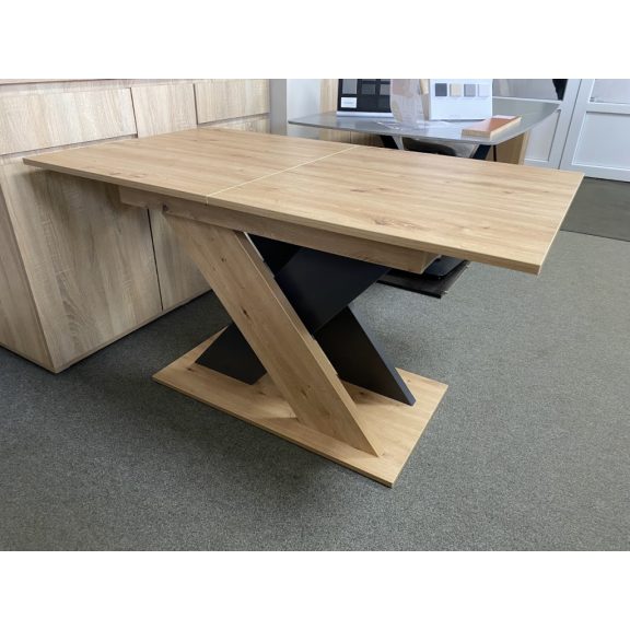 Berlin asztal Artisan/Antracit 160 cm