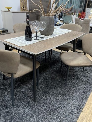 Rebeka asztal sötét tölgy