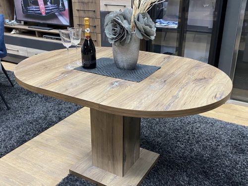 Teo szánkótalpas szék Marocco asztallal - étkezőganitúra