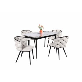 Sonja szék Rebeka asztallal - étkezőganitúra