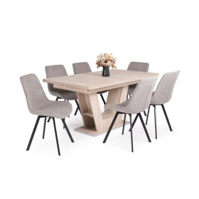 Deluxe szék Prága asztallal étkezőgganitúra