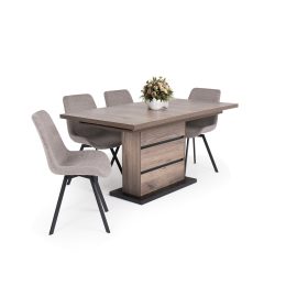   Sydney asztal Milla forgó étkezőszékkel étkezőgarnitúra