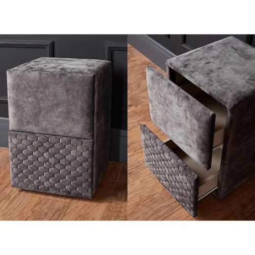 Babylon kárpitozott éjjeliszekrény