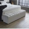 Sheraton White kárpitozott ágyneműtartós ágy