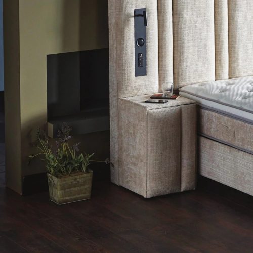 RIVIERA kárpitozott ágyneműtartós ágy 