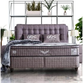 LATEKS COMFORT kárpitozott ágyneműtartós ágy