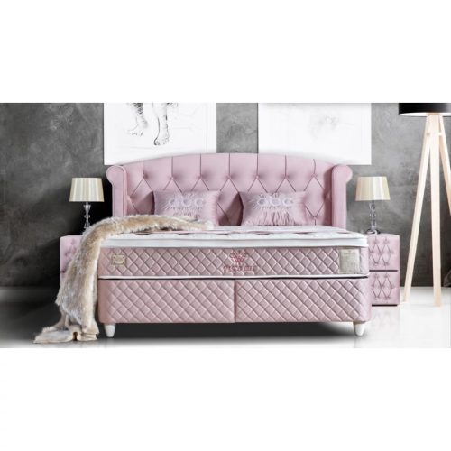 VISCO LUX ROSE kárpitozott tárolós pad