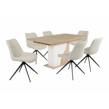 Fox forgatható szék Alíz asztallal - étkezőganitúra
