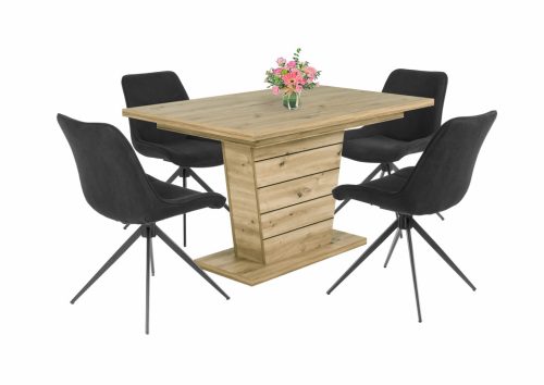 Fox forgatható szék Fanni asztallal - étkezőganitúra