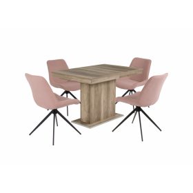 Fox forgatható szék Flóra asztallal - étkezőganitúra