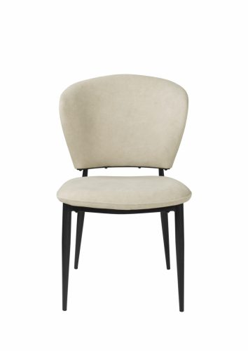 Anett beige szövet kárpitos szék