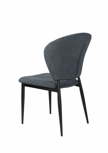 Anett kék szövet kárpitos szék